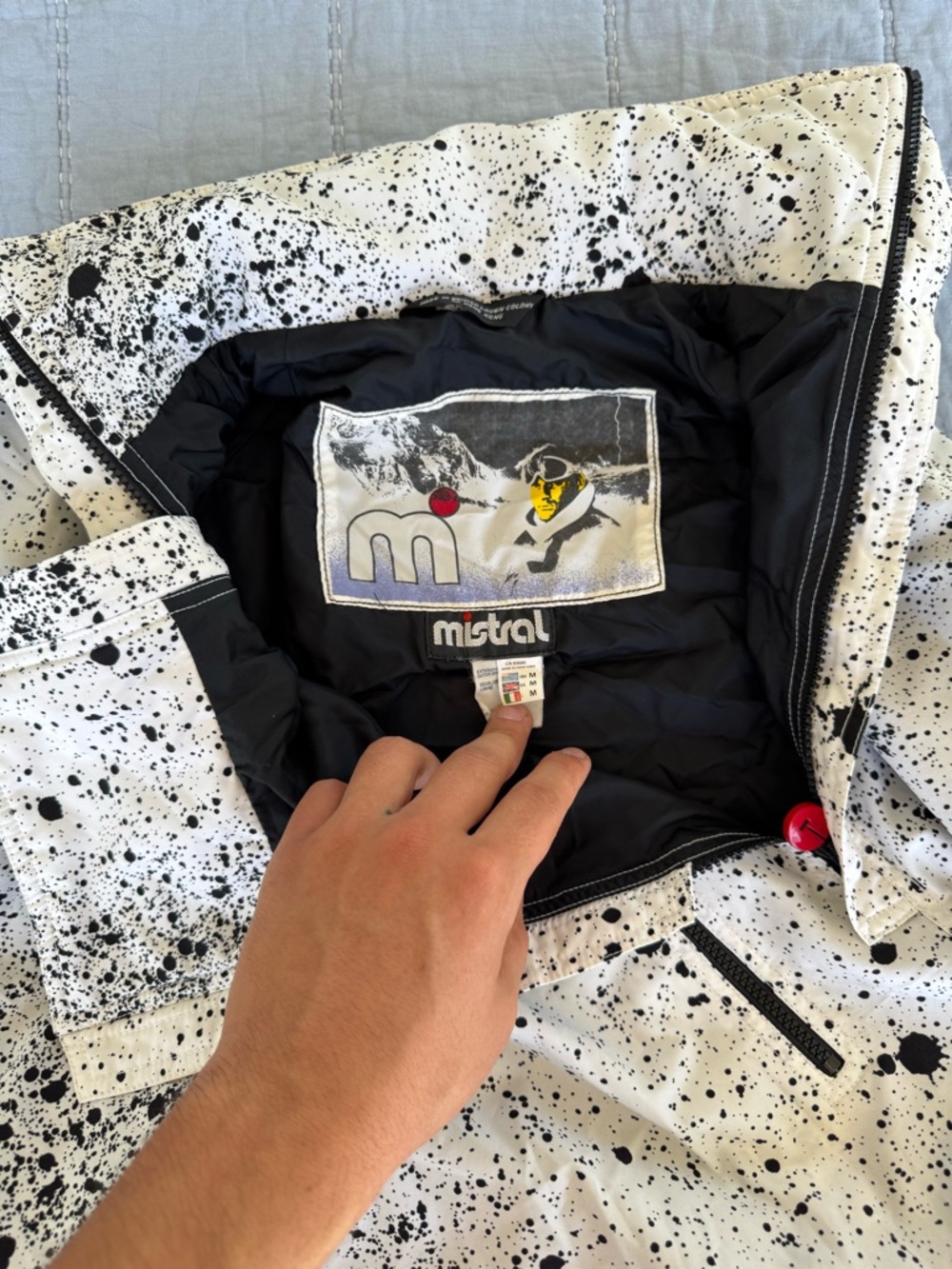 Vintage Mistral Brand Ski Jacket